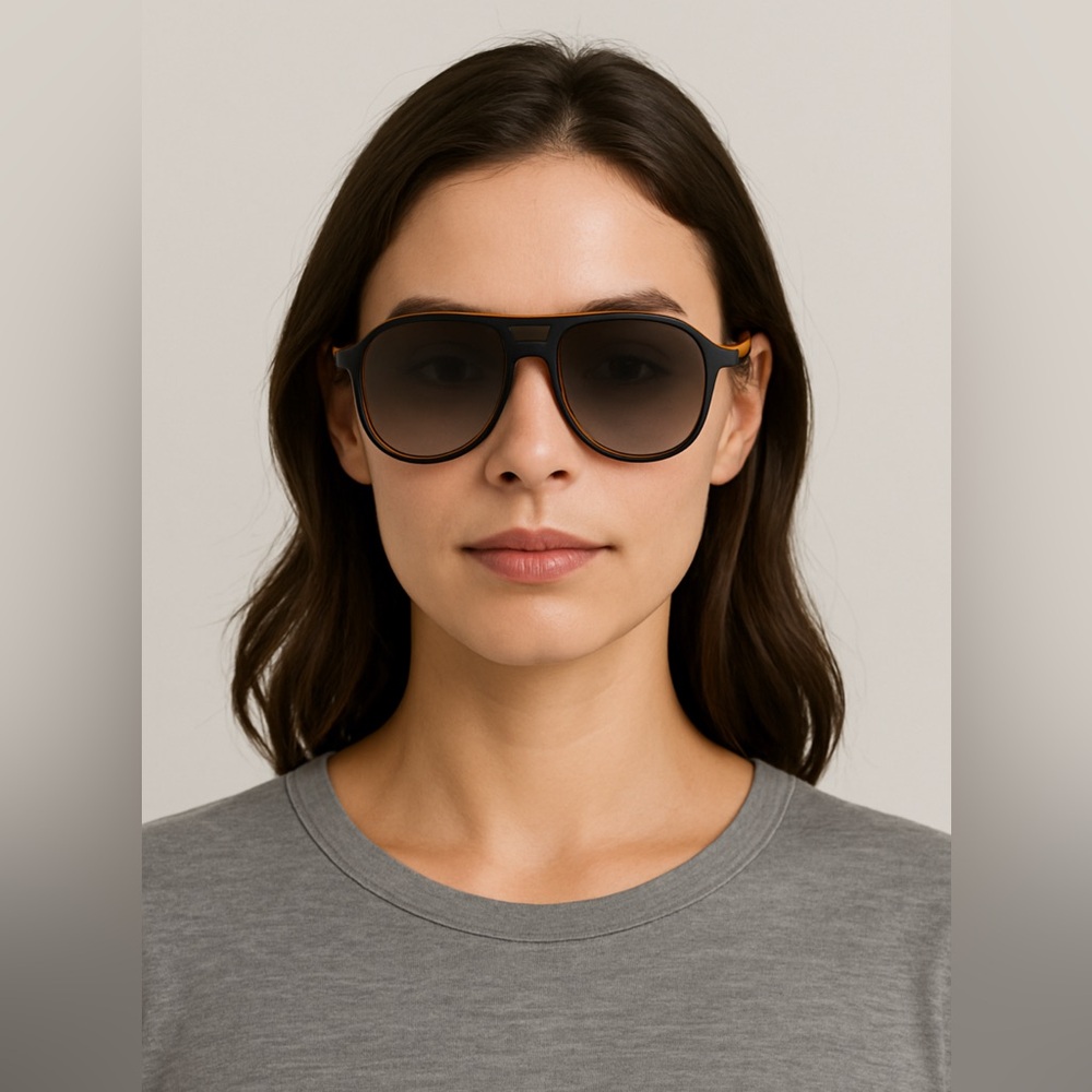 Dolce Gabbana unisex D&G sunglasses black Frames Aviator frame Black 3075 - Picture 7 of 16